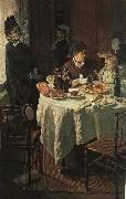 Claude Monet The Luncheon oil painting